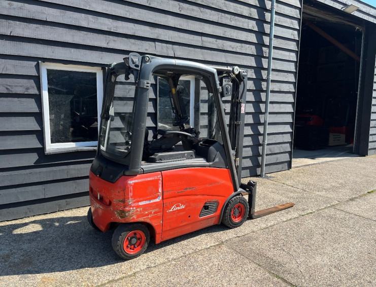 Linde E16PH-01 Heftruck Elektrisch TRIPLO FREELIFT Sideshift