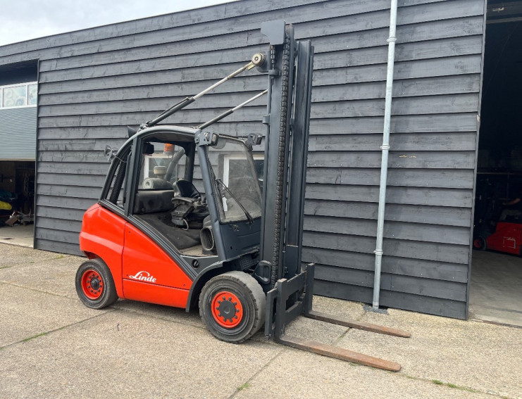 Linde H45D Heftruck Diesel Duplo mast